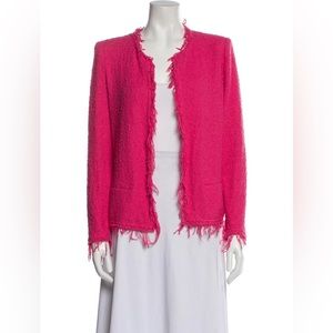 IRO Tweed Pink Pattern Jacket